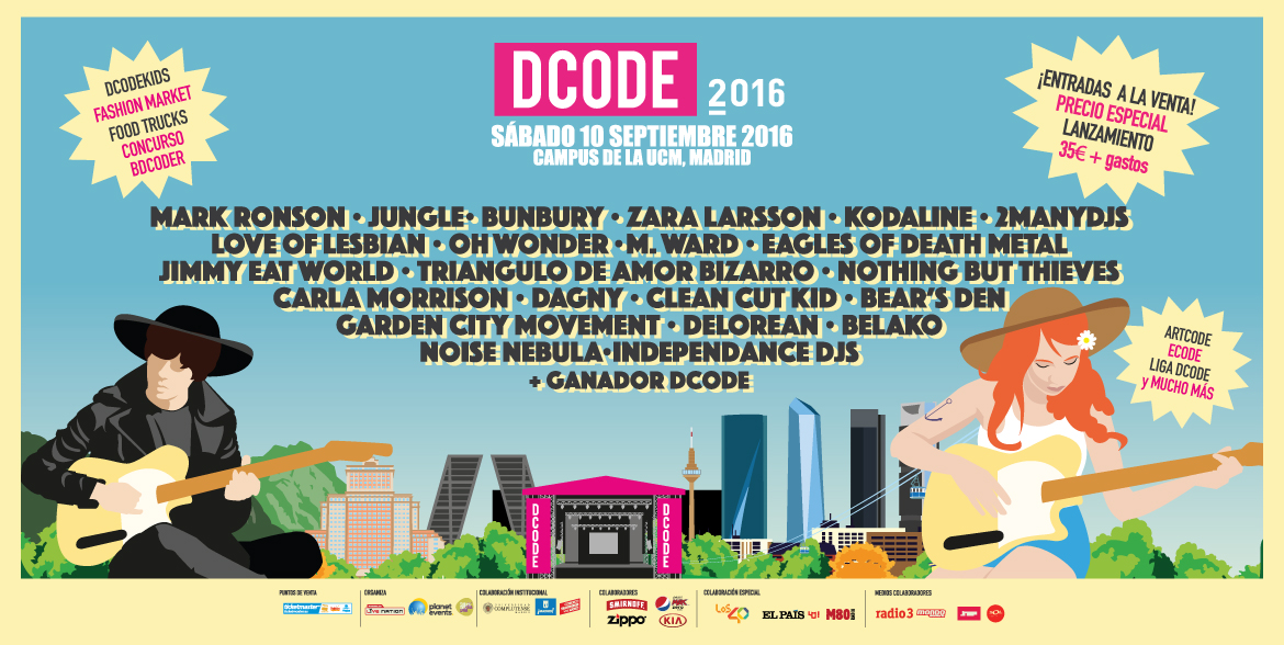 EL DCODE 2016 CONFIRMA SU CARTEL