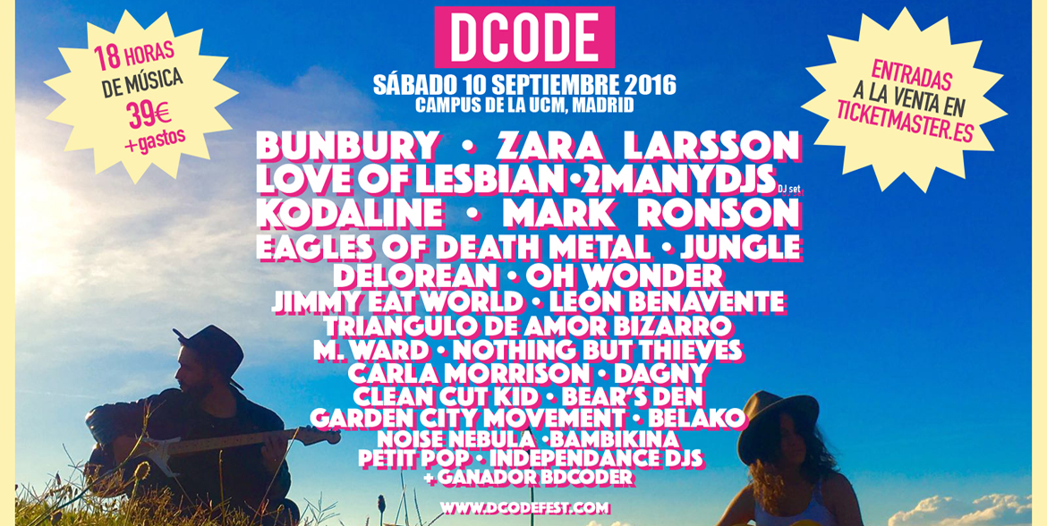 YA ESTÁ AQUÍ EL DCODE 2016