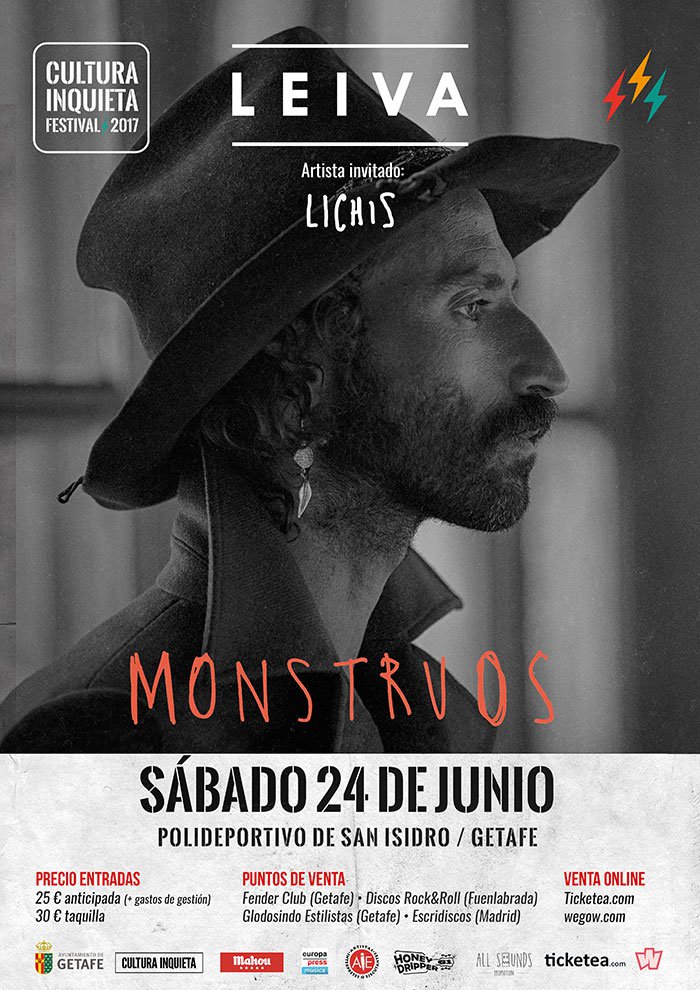 LEIVA ACTUARÁ EN EL CULTURA INQUIETA