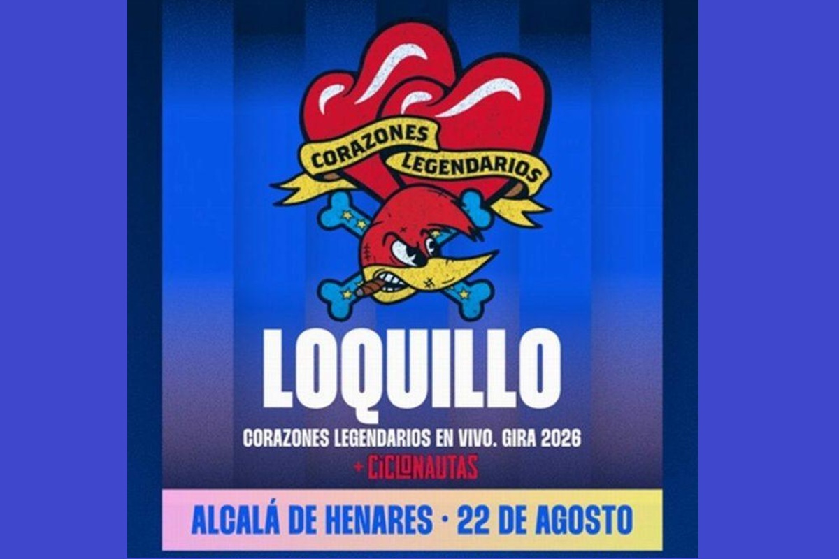 LOQUILLO tocará en Alcala de Henares