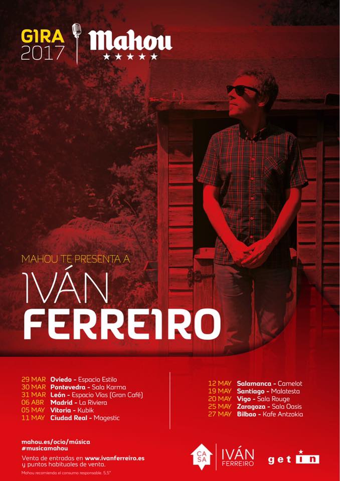 IVAN FERREIRO, UNA GIRA 5 ESTRELLAS