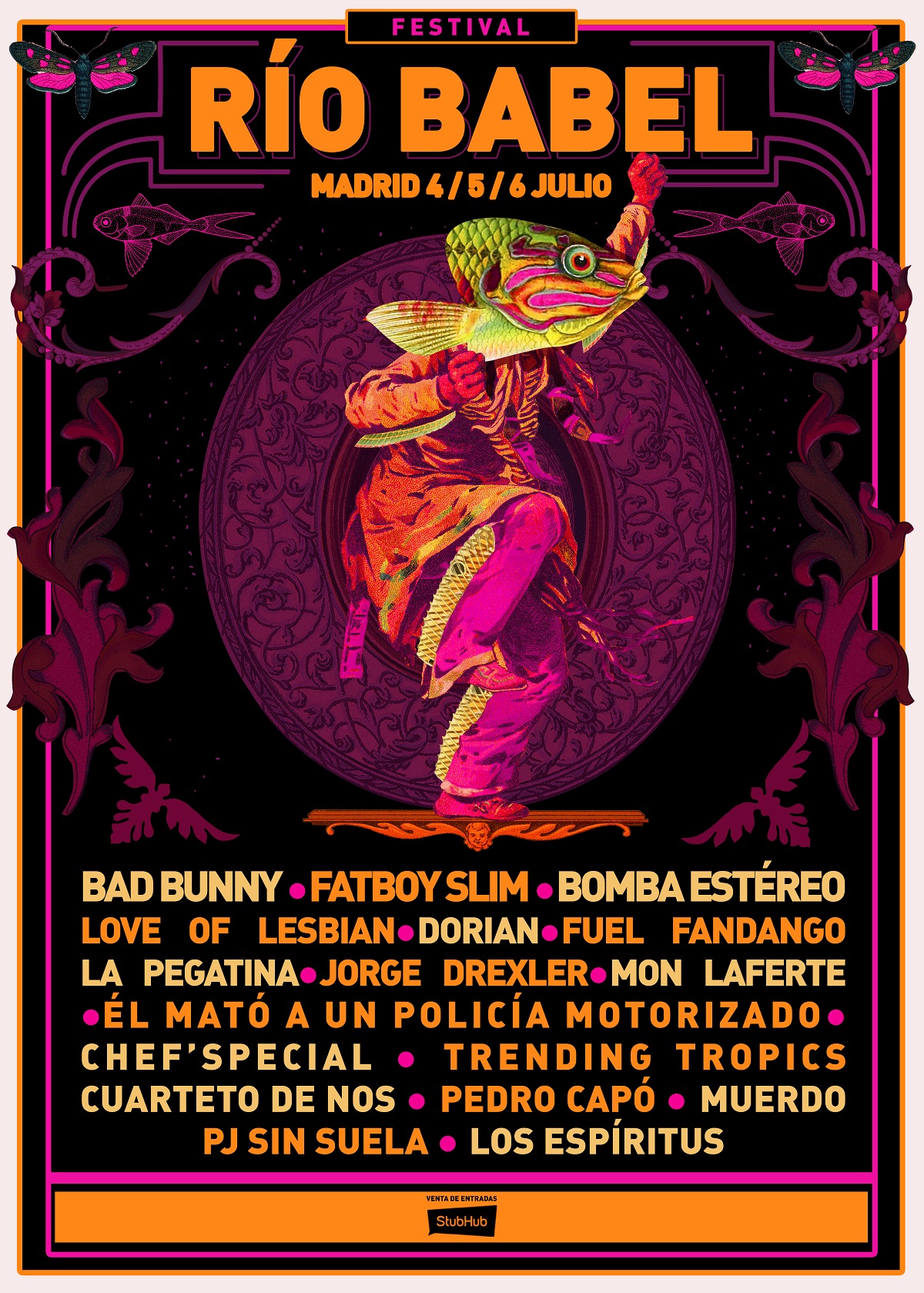 RIO BABEL 2019 CIERRA SU CARTEL 