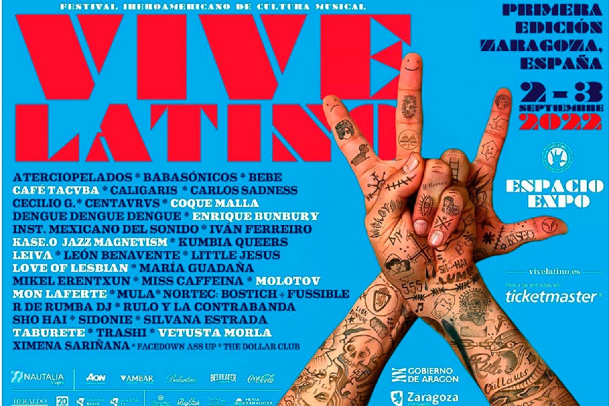 Llega a Zaragoza el VIVE LATINO 2022
